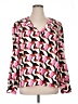 Express Pink Long Sleeve Blouse Size XL - photo 1