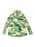 Crewcuts 100% Cotton Camo Green Long Sleeve Button-Down Shirt Size 4 - 5 - photo 2