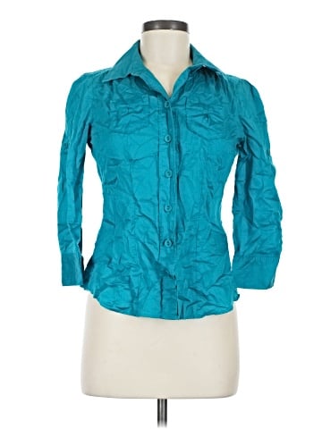 Banana Republic 3/4 Sleeve Button-Down Shirt (view 1)