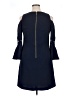Eliza J Solid Blue Casual Dress Size 14 - photo 2