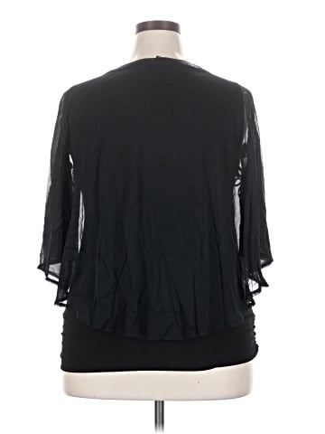 Alfani 3/4 Sleeve Blouse (view 2)