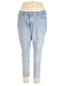 Levi's Solid Blue Jeans Size 20 - photo 1