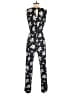 Just Be... Floral Black Jumpsuit Size M - photo 2