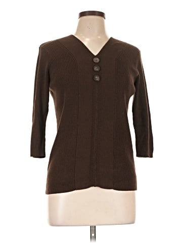 DressBarn Long Sleeve Henley (view 1)