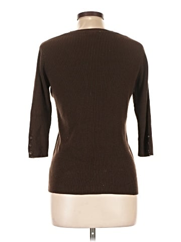 DressBarn Long Sleeve Henley (view 2)