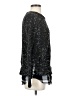Pieces Metallic Black Pullover Sweater Size XS - photo 4
