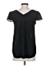 Maeve 100% Polyester Black Short Sleeve Blouse Size 2 - photo 2