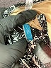 ALLIHOP Paisley Gray Swimsuit Top Size XL - photo 4