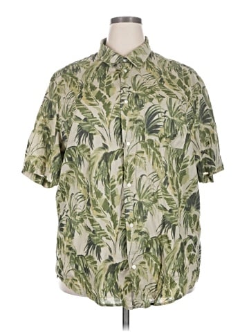 H&M Short Sleeve Button-Down Shirt (view 1)