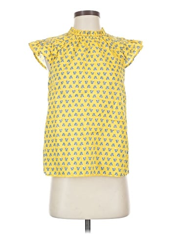 J.Crew Factory Store Short Sleeve Blouse (view 1)