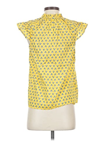J.Crew Factory Store Short Sleeve Blouse (view 2)