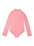 Gap Kids Solid Pink Rash Guard Size 2XL (kids) - photo 1