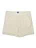 Jag Solid Ivory Khaki Shorts Size 20W - photo 1