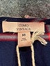 Como Vintage 100% Rayon Blue 3/4 Sleeve Blouse Size M - photo 7
