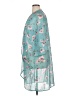 Serengeti 100% Polyester Teal Kimono Size 1X - photo 5