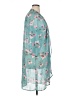 Serengeti 100% Polyester Teal Kimono Size 1X - photo 4