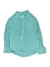 Crewcuts Teal Long Sleeve Button-Down Shirt Size 6 - 7 - photo 1