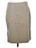 Max Studio 100% Polyloom Solid Tan Casual Skirt Size 6 - photo 1