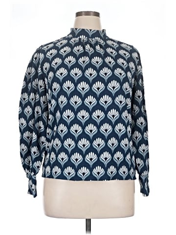 Ann Taylor Factory Long Sleeve Blouse (view 1)