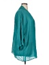 Collective Concepts 100% Polyester Teal Kimono Size 1X - photo 4