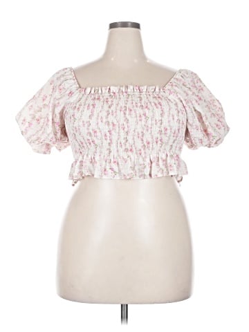 Altar'd State Short Sleeve Blouse (view 1)