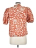 Ulla Johnson 100% Cotton Orange 3/4 Sleeve Blouse Size 6 - photo 2