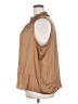 Catherine Malandrino 100% Polyester Tan Sleeveless Blouse Size 2X - photo 5