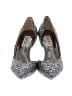 Badgley Mischka Metallic Silver Heels Size 5 1/2 - photo 2