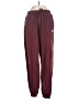Nike Solid Burgundy Track Pants Size S - photo 1