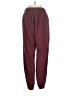 Nike Solid Burgundy Track Pants Size S - photo 2