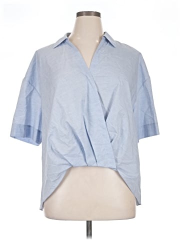 Theory Short Sleeve Blouse (view 1)