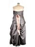 Andrew Adela 100% Polyester Gray Cocktail Dress Size 28 - photo 2