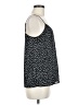 Equipment 100% Polyester Black Sleeveless Blouse Size M - photo 4