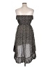 Route 66 100% Polyester Paisley Black Cocktail Dress Size XL - photo 2