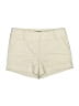 Express Solid Ivory Khaki Shorts Size 6 - photo 1