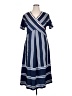Unbranded 100% Polyester Blue Casual Dress Size XL - photo 1