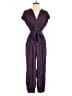 Maeve 100% Rayon Paisley Purple Jumpsuit Size S - photo 1