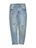 Zara Hearts Blue Jeans Size 6 - photo 1