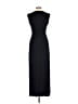 Max Studio Solid Black Casual Dress Size S - photo 2