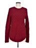 Jeanne Pierre Chevron-herringbone Red Pullover Sweater Size M - photo 1