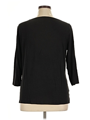 Ann Taylor Factory 3/4 Sleeve T-Shirt (view 2)