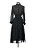Zara Stars Black Cocktail Dress Size XS - photo 2
