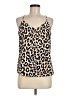J.Crew Factory Store 100% Polyester Brown Sleeveless Top Size 6 - photo 1