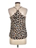 J.Crew Factory Store 100% Polyester Brown Sleeveless Top Size 6 - photo 2