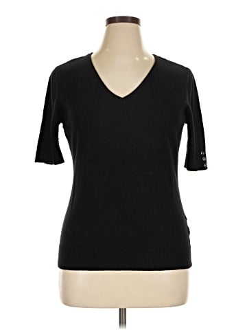 New York & Company Short Sleeve T-Shirt (view 1)