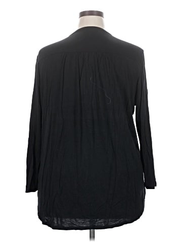 Ann Taylor LOFT Outlet 3/4 Sleeve T-Shirt (view 2)