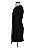 Aqua 100% Polyester Solid Black Casual Dress Size S - photo 5