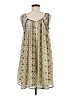 Ark & Co. 100% Polyester Tan Casual Dress Size M - photo 2