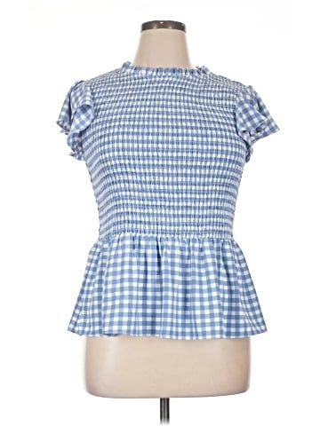 Market and Spruce Short Sleeve Blouse (view 1)
