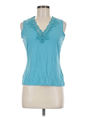 Apostrophe Sleeveless Blouse (view 1)